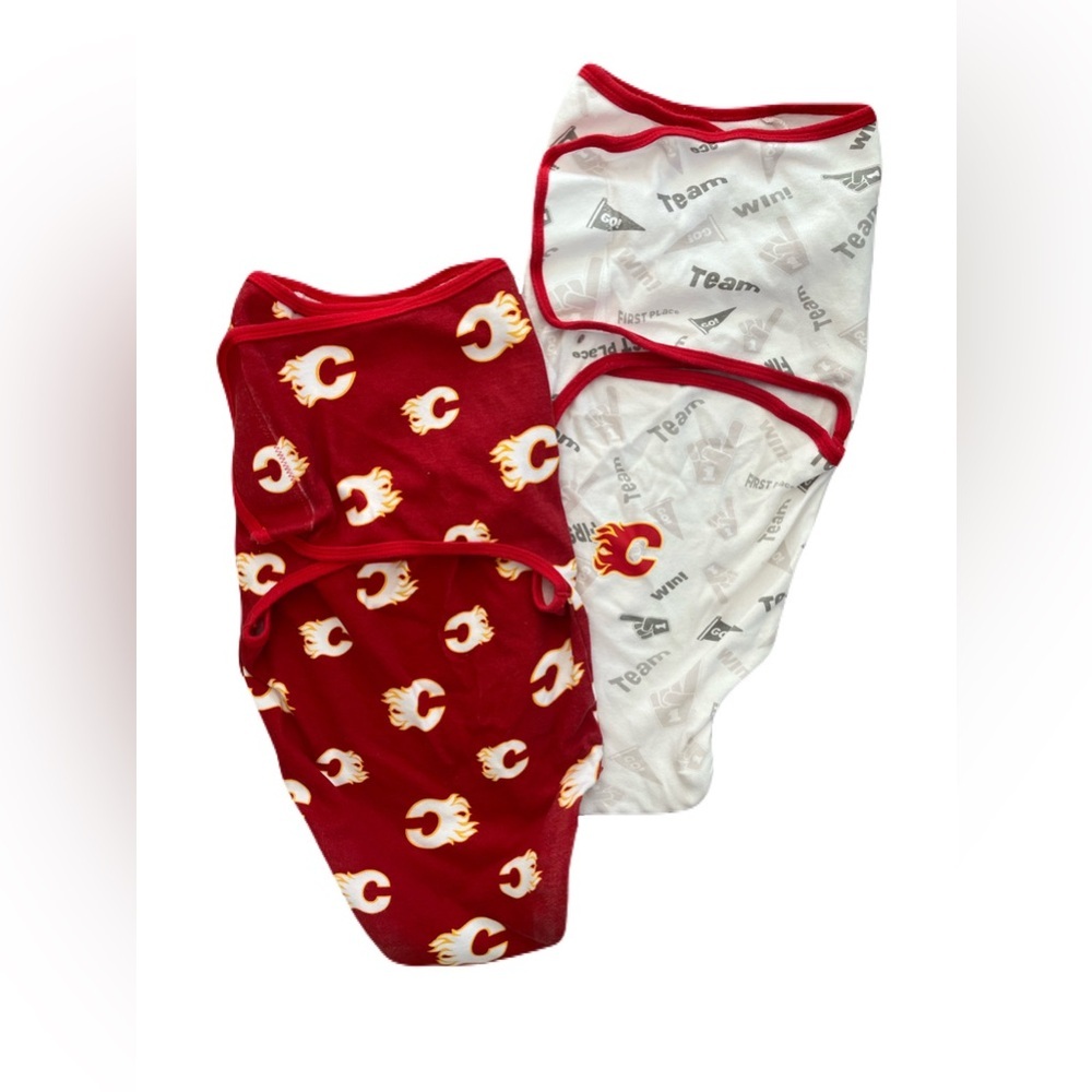 NHL Red and White Kids Pajamas Sleep Sacks